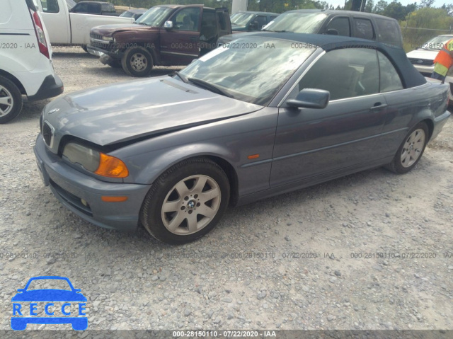 2001 BMW 3 SERIES 325CI WBABS33461JY57323 image 1