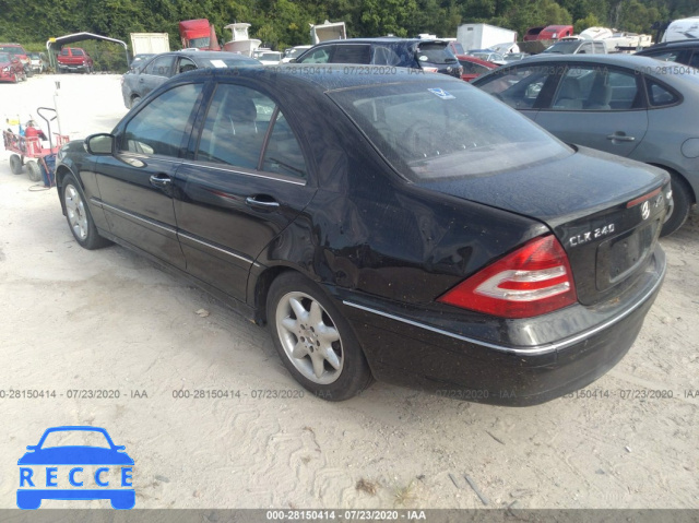 2005 MERCEDES-BENZ C-CLASS 240 4MATIC WDBRF81J65F643418 image 2