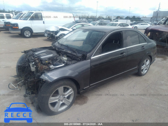 2011 MERCEDES-BENZ C-CLASS 300 WDDGF5EB5BR136956 image 1