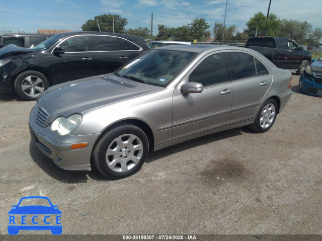 2005 MERCEDES-BENZ C-CLASS 2.6L WDBRF61J25A734882 image 1