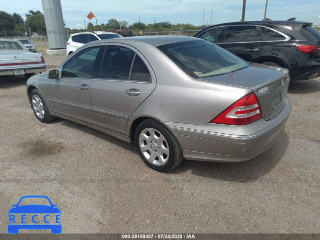 2005 MERCEDES-BENZ C-CLASS 2.6L WDBRF61J25A734882 image 2