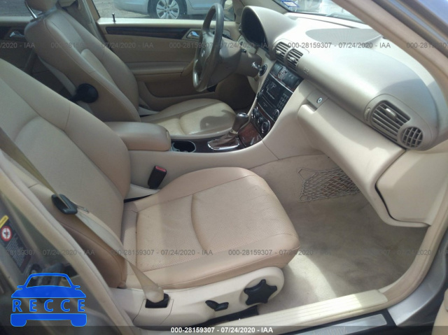 2005 MERCEDES-BENZ C-CLASS 2.6L WDBRF61J25A734882 image 4