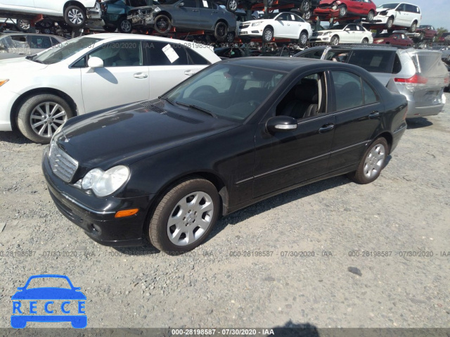 2006 MERCEDES-BENZ C-CLASS LUXURY WDBRF92H96F773874 image 1
