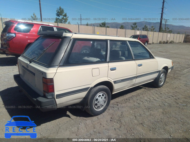 1986 SUBARU GL 4WD JF2AN53B4GE411903 image 3