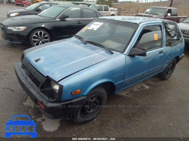 1988 CHEVROLET GEO SPRINT ER JG1MS2156JK758621 image 1