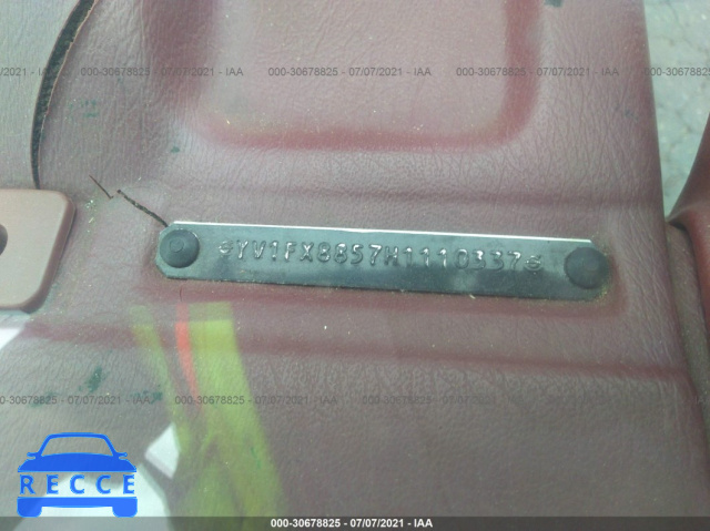 1987 VOLVO 740 GLE YV1FX8857H1110337 image 8