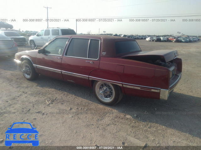 1992 CADILLAC FLEETWOOD  1G6CB53BXN4243870 зображення 2