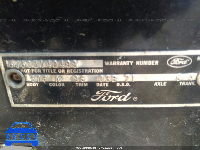 1966 FORD LTD  6J60Z142488 image 8
