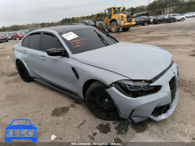 2021 BMW M3 COMPETITION WBS33AY08MFL24209 image 0