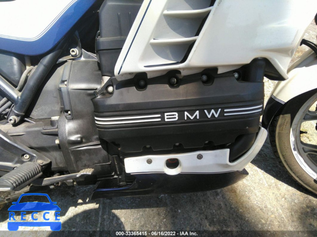 1988 BMW K100 RS WB1051300J0044212 image 7