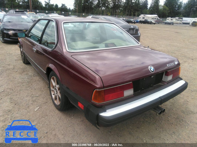 1985 BMW 635 CSI AUTOMATICATIC WBAEC840XF0611116 Bild 2