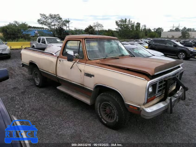 1985 DODGE W-SERIES W100/W150 1B7HW14T2FS680007 зображення 0