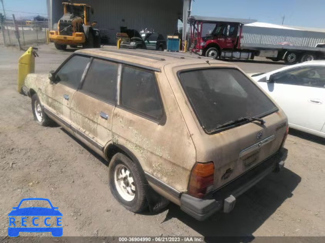 1983 SUBARU GL 4WD JF2AM53B4DE426111 image 2