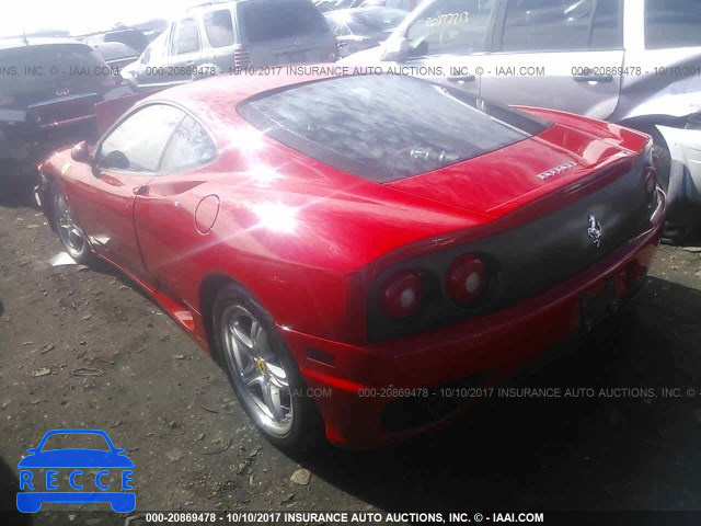 2003 FERRARI 360 MODENA/MODENA F1 ZFFYU51A130132685 image 2