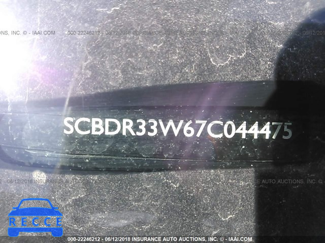 2007 BENTLEY CONTINENTAL GTC SCBDR33W67C044475 зображення 8