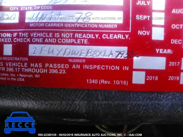 1999 FREIGHTLINER FLD FLD120 1FUYDWEB8XLA79572 image 9