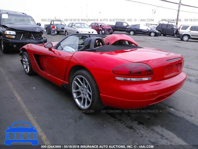 2003 DODGE VIPER SRT-10 1B3JR65Z33V500182 зображення 2