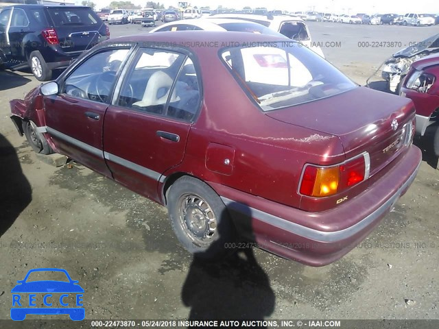 1991 TOYOTA TERCEL DELUXE JT2EL43A0M0124406 image 2