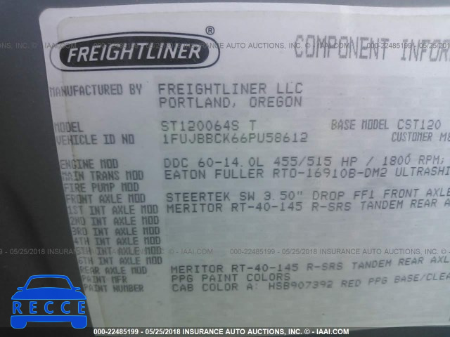 2006 FREIGHTLINER CONVENTIONAL ST120 1FUJBBCK66PU58612 image 9