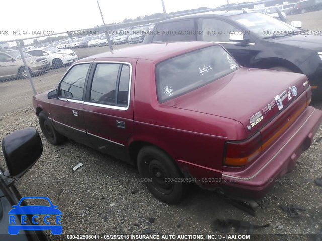 1993 DODGE SPIRIT 1B3XA4639PF505287 image 2