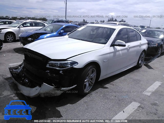 2014 BMW 550 I WBAKN9C52ED681362 image 1