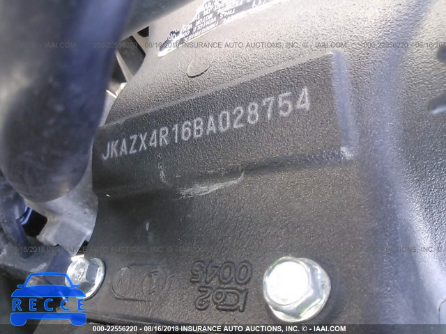 2011 KAWASAKI ZX600 R JKAZX4R16BA028754 image 9