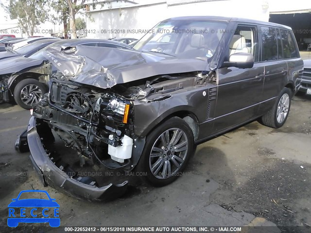 2012 LAND ROVER RANGE ROVER HSE LUXURY SALMF1D45CA372038 image 1