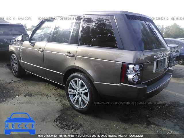 2012 LAND ROVER RANGE ROVER HSE LUXURY SALMF1D45CA372038 image 2