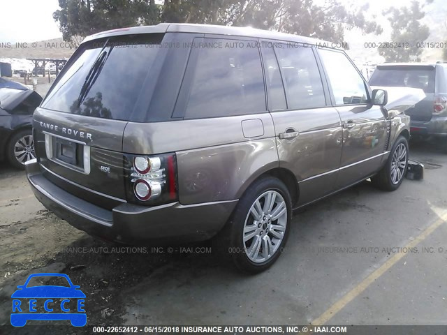 2012 LAND ROVER RANGE ROVER HSE LUXURY SALMF1D45CA372038 зображення 3