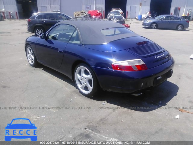 2001 PORSCHE 911 CARRERA 2/CARRERA 4 WP0CA29961S654448 зображення 2