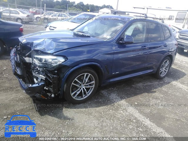 2018 BMW X3 XDRIVE30I 5UXTR9C51JLC74601 зображення 1