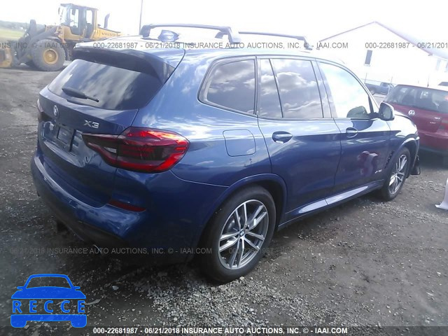 2018 BMW X3 XDRIVE30I 5UXTR9C51JLC74601 зображення 3