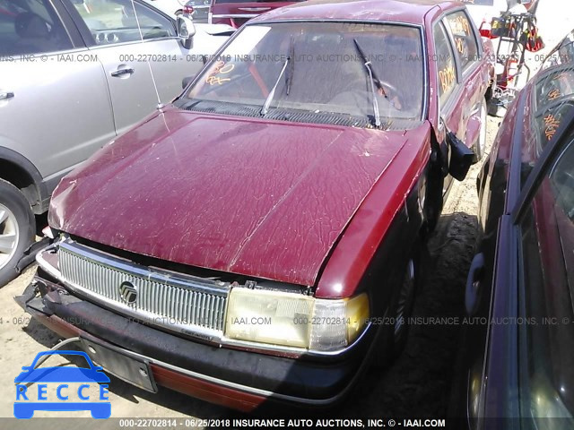 1989 MERCURY TOPAZ GS 2MEPM36X4KB636963 image 1