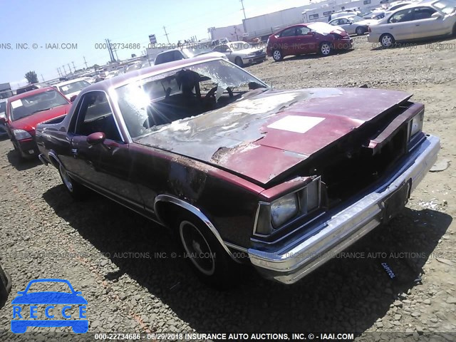 1978 CHEVROLET EL CAMINO 1W80U8K593347 image 0