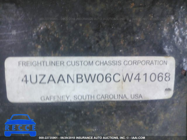 2006 FREIGHTLINER CHASSIS M LINE WALK-IN VAN 4UZAANBW06CW41068 зображення 8
