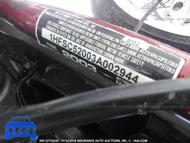 2003 HONDA VT1300 S 1HFSC52003A002944 image 8