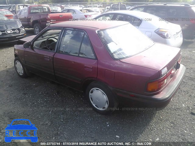 1992 MAZDA PROTEGE LX JM1BG2263N0504857 зображення 2