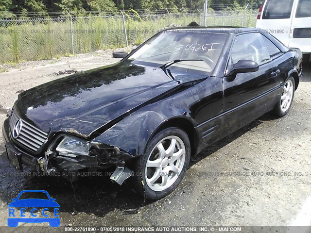 2000 MERCEDES-BENZ SL 500 WDBFA68F7YF188168 зображення 1