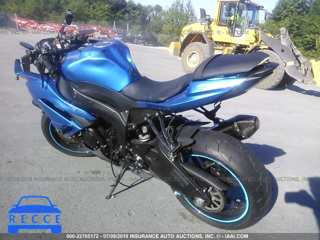 2009 KAWASAKI ZX600 R JKAZX4R129A010004 image 2