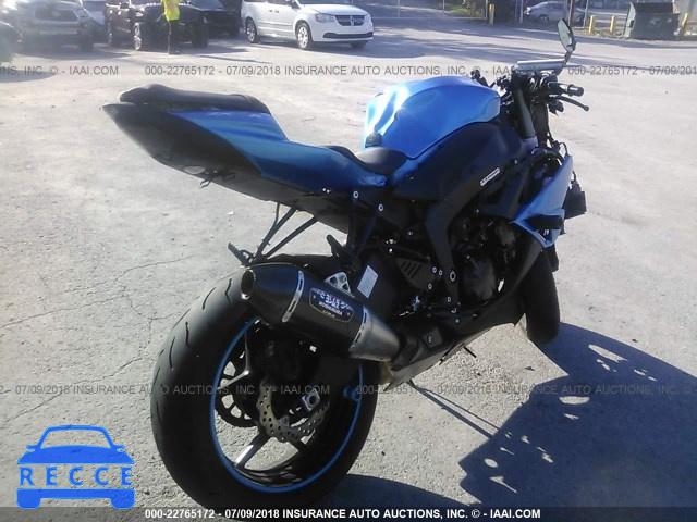 2009 KAWASAKI ZX600 R JKAZX4R129A010004 image 3