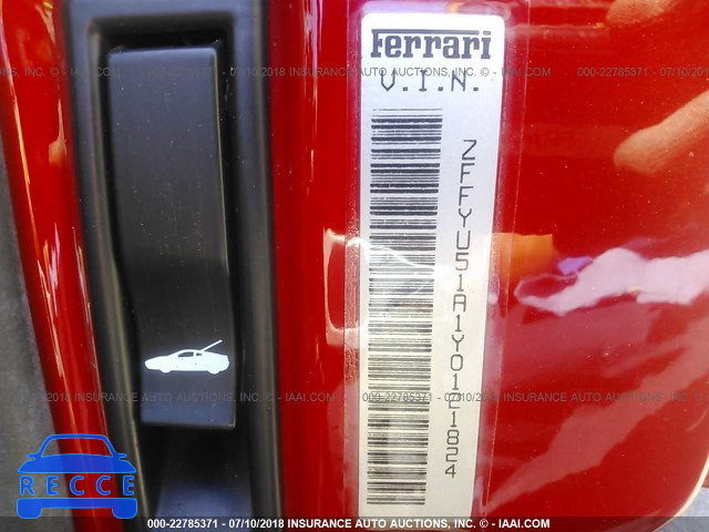 2000 FERRARI 360 MODENA/MODENA F1 ZFFYU51A1Y0121824 зображення 8