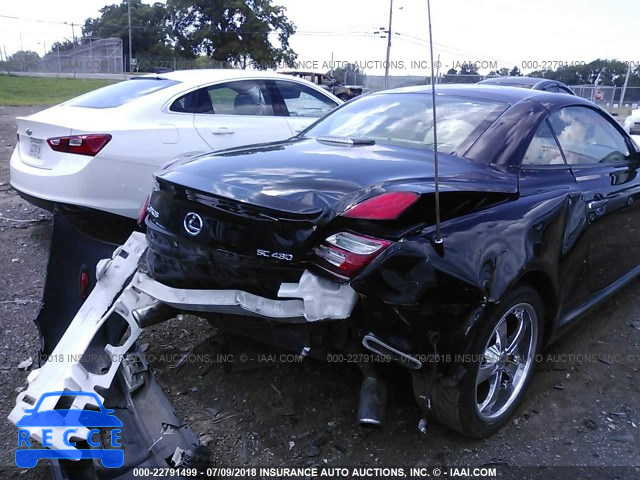 2006 LEXUS SC 430 JTHFN48Y869000621 image 5