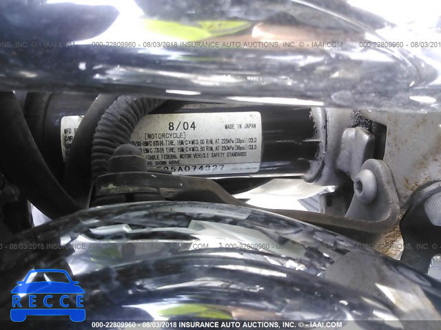 2005 YAMAHA XVS65 A JYAVM01E25A074327 image 9