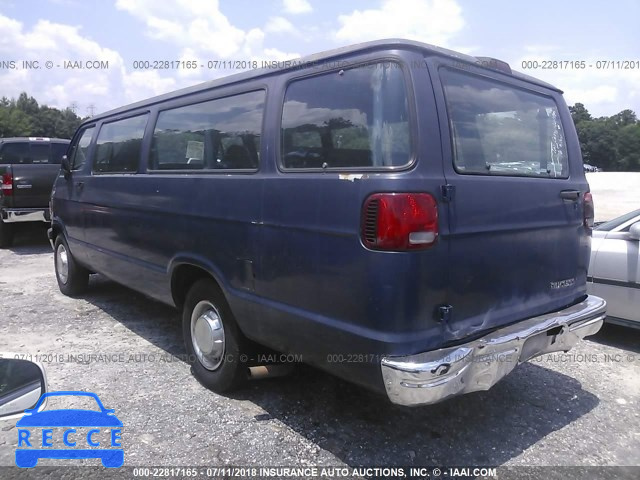 1995 DODGE RAM WAGON B3500 2B5WB35ZXSK576007 image 2