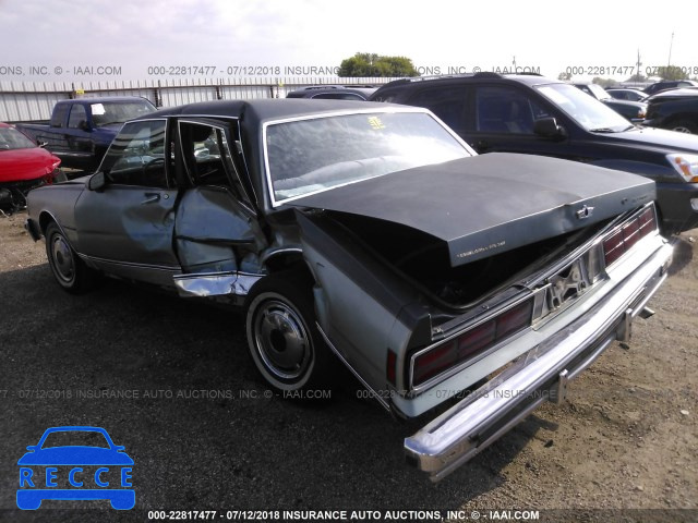 1987 CHEVROLET CAPRICE CLASSIC 1G1BN51H5HX129634 image 2