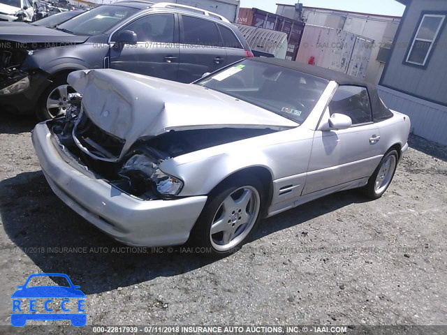 2001 MERCEDES-BENZ SL 500 WDBFA68F81F198536 Bild 1