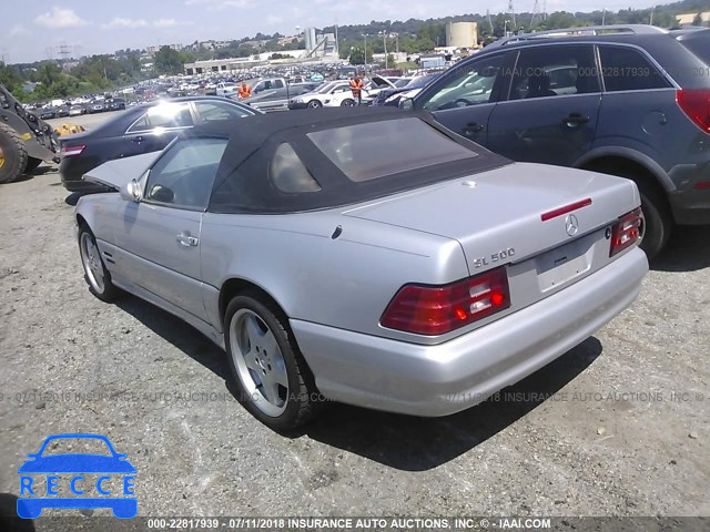 2001 MERCEDES-BENZ SL 500 WDBFA68F81F198536 image 2