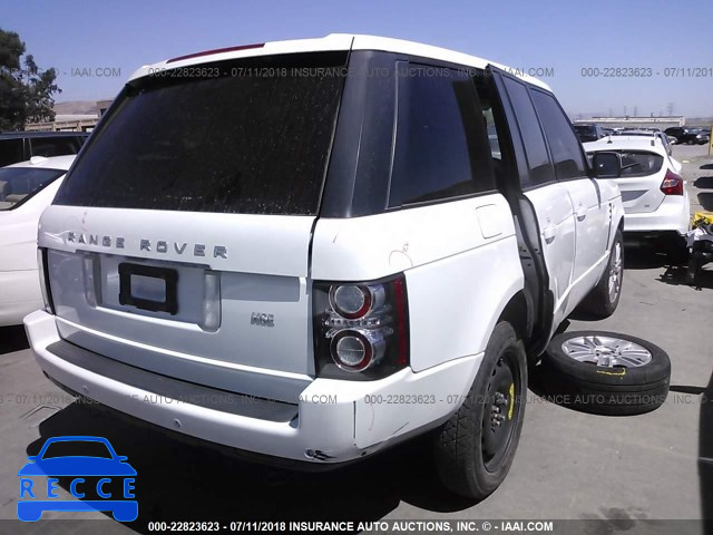 2012 LAND ROVER RANGE ROVER HSE SALME1D43CA387236 зображення 3