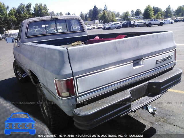 1986 CHEVROLET K10 2GCEK14H3G1172088 image 2