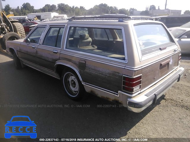 1989 MERCURY MARQUIS COLONY PARK GS 2MEBM78F2KX668836 Bild 2